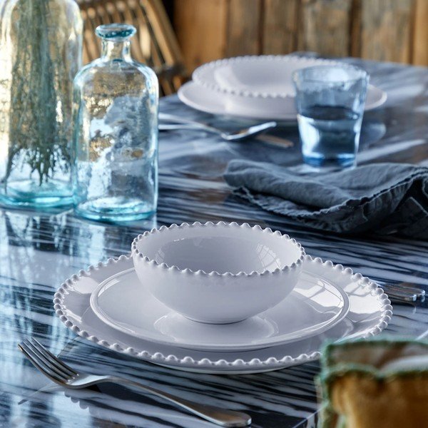 Bijeli tanjur od kamenine ø 34 cm Pearl – Costa Nova-image-3