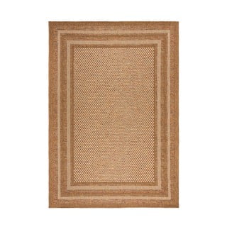 Vanjski tepih u prirodnoj boji 200x290 cm Layla Border – Flair Rugs