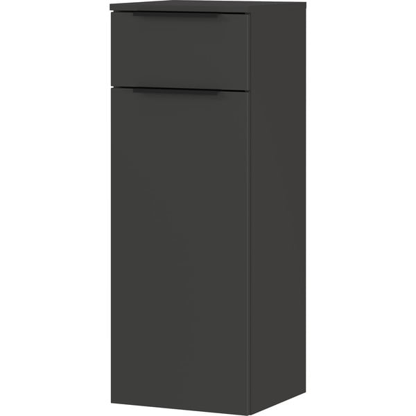 Antracitno sivi visok/zidni kupaonski ormarić 36x93 cm Crandon – Germania-image-2