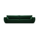 Tamno zelena baršunasta sofa 248 cm Vanda – Mazzini Sofas