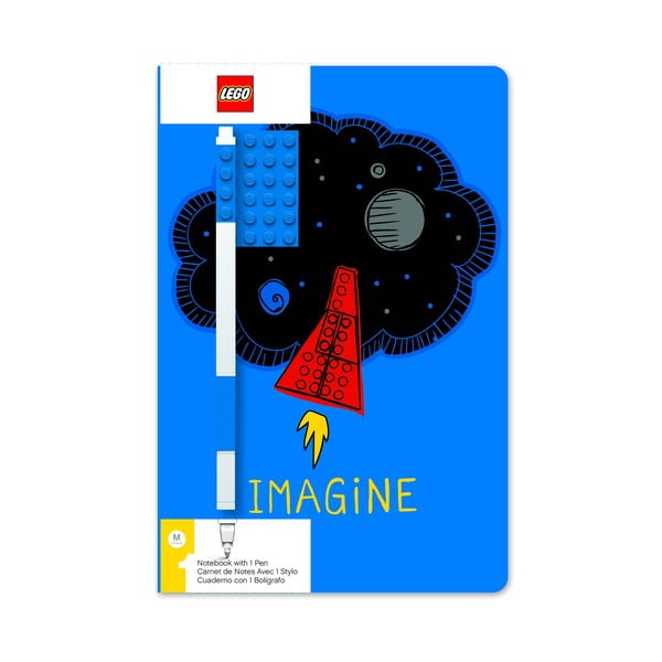 Set bilježnica i olovka LEGO® Imagine