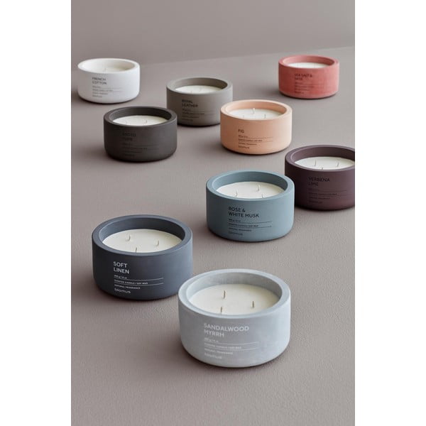 Mirisna svijeća od sojinog voska vrijeme gorenja 25 h Fraga: French Cotton – Blomus-image-1