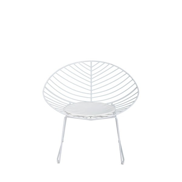 Set od 2 bijele vrtne stolice Bonami Selection Coco-image-2