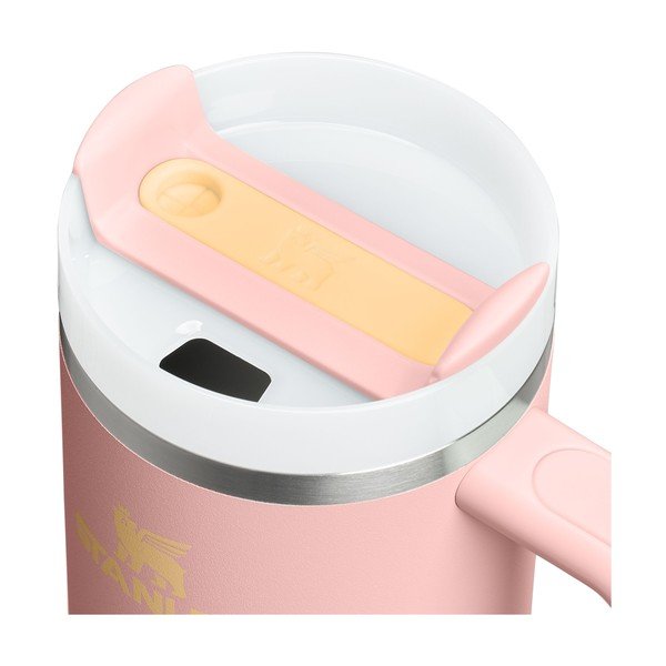 Termosica od nehrđajućeg čelika sa slamkom boja breskve 1,18 l Quencher H2.O FlowState™ Tumbler Peach Rose – Stanley-image-3