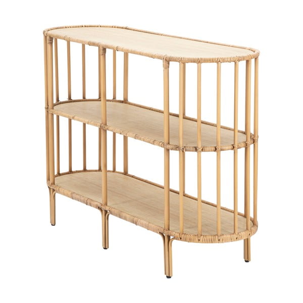 Metalna polica za knjige u prirodnoj boji 120x80 cm Panama - Mauro Ferretti-image-3