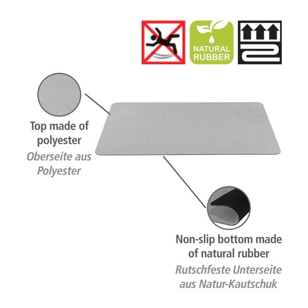 Siva kupaonska prostirka 50x80 cm – Wenko-image-4