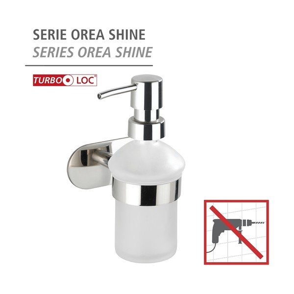 Samostalni sapun dispenzer srebrni Wenko Orea-image-3
