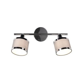 Bež/u srebrnoj boji zidna lampa ø 10 cm Arosa – Trio