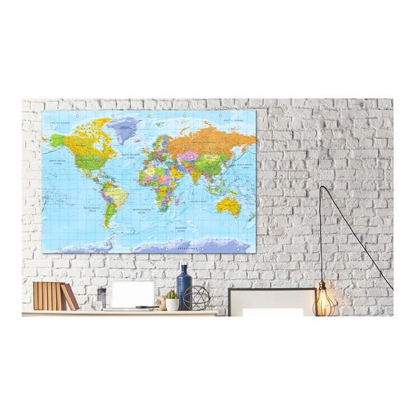 Slika karte svijeta Bimago Orbis Terrarum, 90 x 60 cm-image-1
