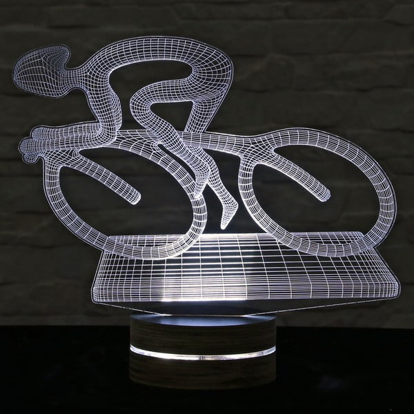 3D stolna lampa za bicikl