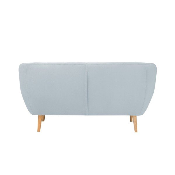 Svijetloplava sofa od baršuna Mazzini Sofas Sardaigne, 158 cm-image-3