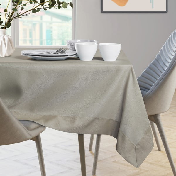 Sivo-smeđi stolnjak AmeliaHome Empire Cappuccino, 140 x 280 cm-image-4