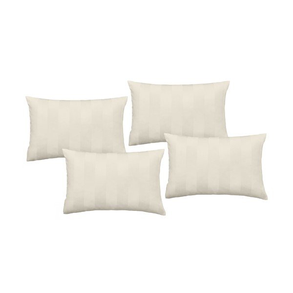 Satenske jastučnice u setu 4 kom 75x50 cm So Soft Satin Stripe – Catherine Lansfield