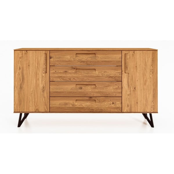 Visoka hrastova komoda 182x100 cm Golo - The Beds-image-2