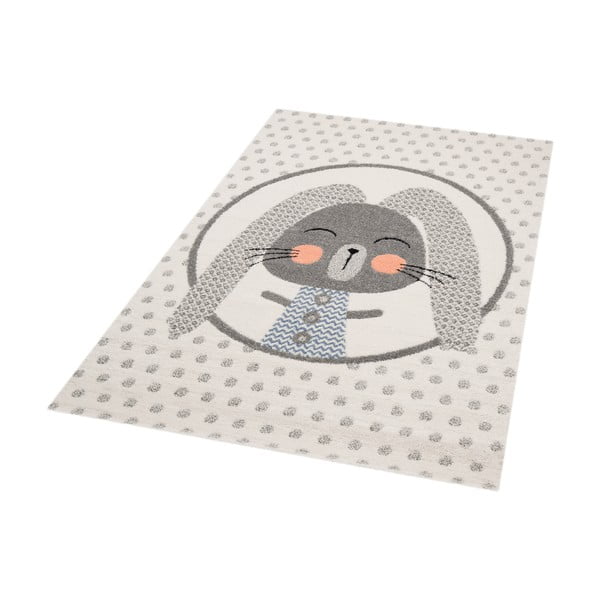 Bež dječji tepih sa sivim detaljima Zala Living Rabbit, 120 x 170 cm-image-2