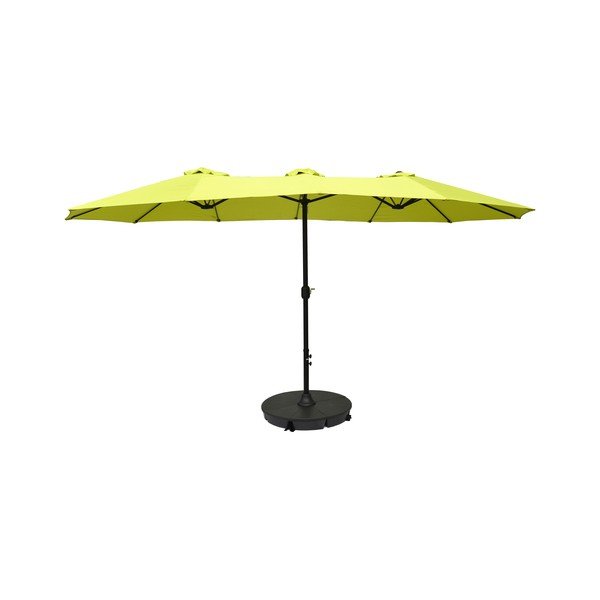 Zeleni suncobran 456x270 cm Double - Rojaplast-image-4
