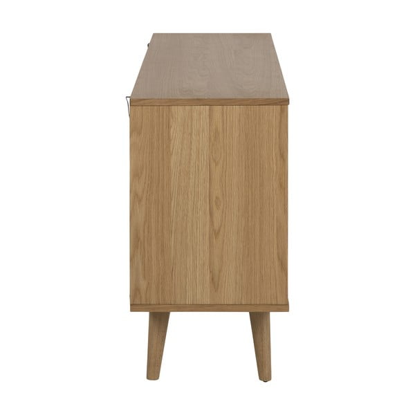 Niska komoda u dekoru hrasta u prirodnoj boji 150x75 cm Nagano – Actona-image-4