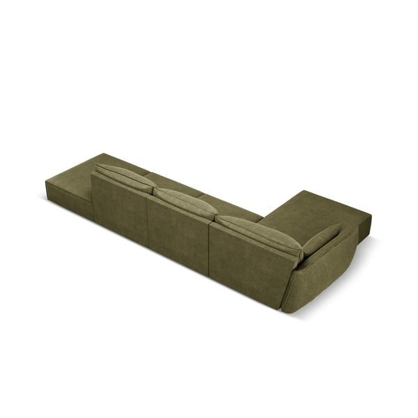 Zelena kutna garnitura (lijevi kut) Vanda - Mazzini Sofas-image-3