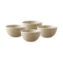Bež zdjelice u setu 4 kom za juhu od kamenine 1 l – House Nordic