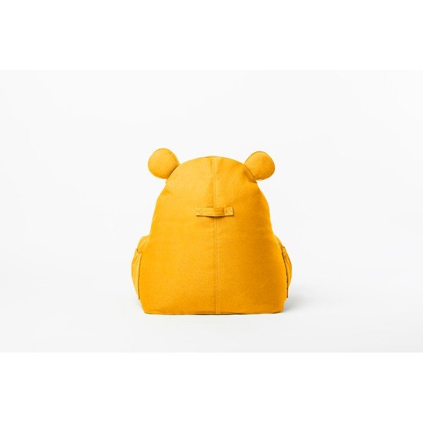 Senf žuta dječja vreća za sjedenje The Brooklyn Kids Hippo-image-2