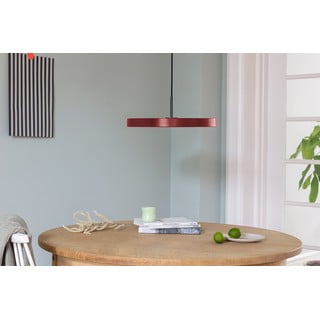 Crvena LED viseća svjetiljka s metalnim sjenilom ø 43 cm Asteria Medium – UMAGE