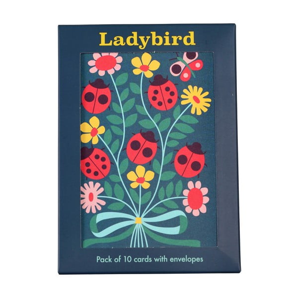 Razglednice u setu od 10 kom Ladybird - Rex London