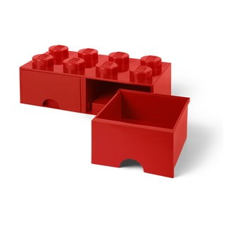 Crvena kutija za pohranu s dvije ladice LEGO®