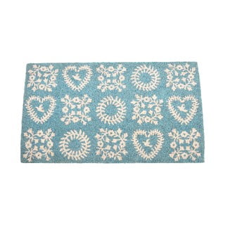 Prostirka od kokosovih vlakana 73x43 cm Blue Friendship - Rex London