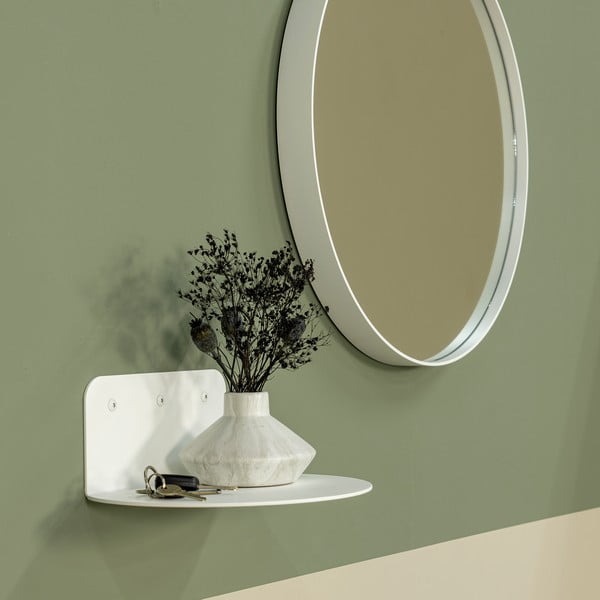 Bijela metalna polica 30 cm Flex – Spinder Design-image-1