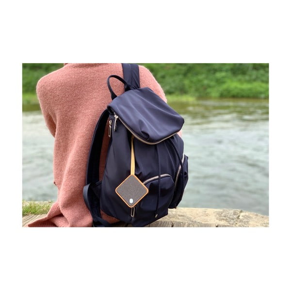 Smeđi Bluetooth zvučnik Gingko Square-image-4