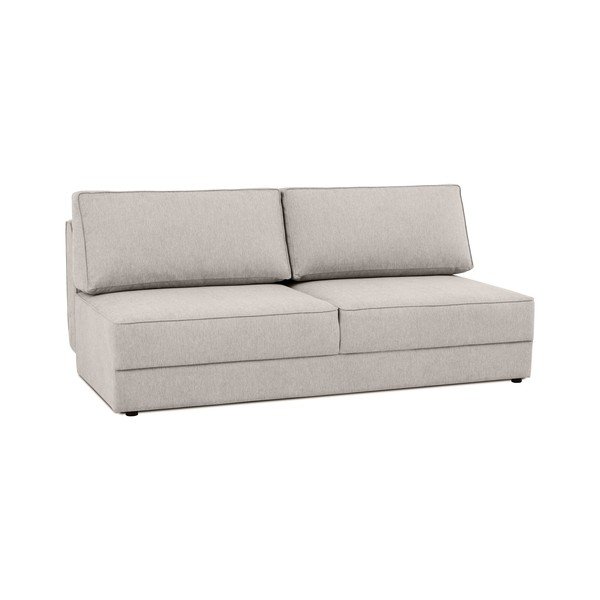 Bež sklopiva/s prostorom za odlaganje sofa 202 cm Dora – Scandic-image-2