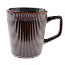 Tamno smeđa keramička šalica 410 ml Tone – Dakls