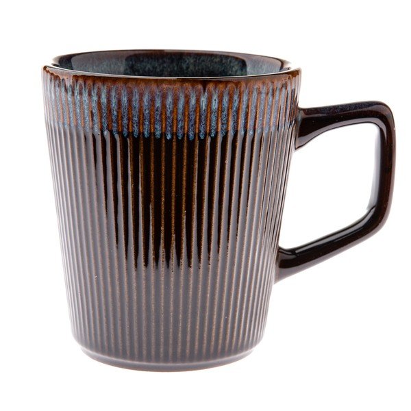 Tamno smeđa keramička šalica 410 ml Tone – Dakls