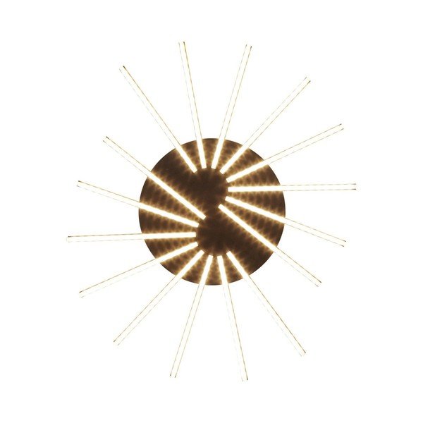 Crna LED zidna svjetiljka Kare Design Radiation Black-image-4