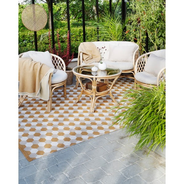 Oker žuta unutarnja i vanjska staza 70x160 cm Dana Ochre – Pappelina-image-1