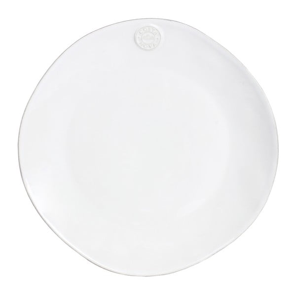 Bijeli zemljani tanjur za posluživanje Costa Nova Nova, ⌀ 33 cm