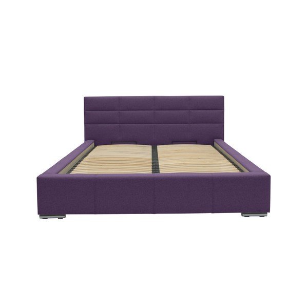 Ljubičasti bračni krevet Mazzini Beds Reve, 160 x 200 cm-image-3