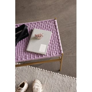 Svijetlo sivi obostrani/ručno rađen tepih od mješavine vune 200x300 cm Poppy – Hübsch