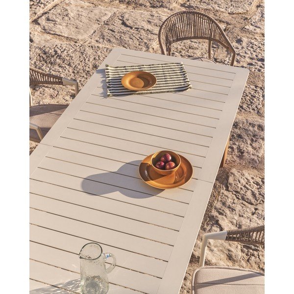 Metalni vrtni stol 100x233 cm Livorno – Kave Home-image-2