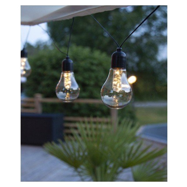 LED lanac vanjske rasvjete s motivom žarulje Star Trading Glow, dužine 4,05 m-image-1