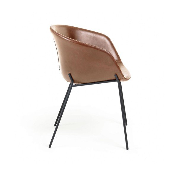 Smeđa fotelja Kave Home Zadine-image-2