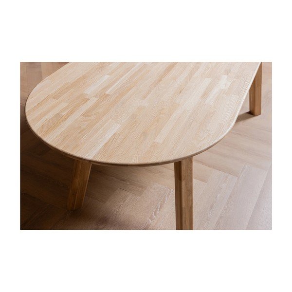 Blagovaonski stol od punog hrasta 90x220 cm Tablo – WOOOD-image-4