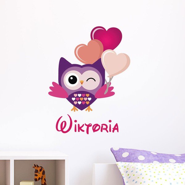 Zidna naljepnica s imenom Ambiance Festive Owl-image-2