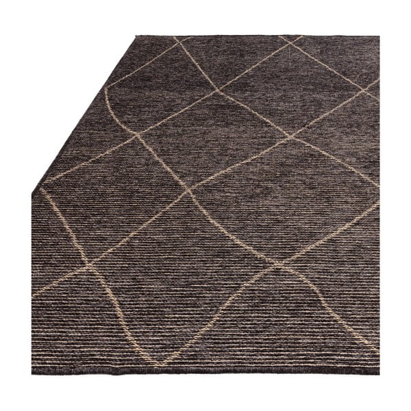 Tamno sivi tepih od mješavine jute 120x170 cm Mulberrry – Asiatic Carpets-image-4