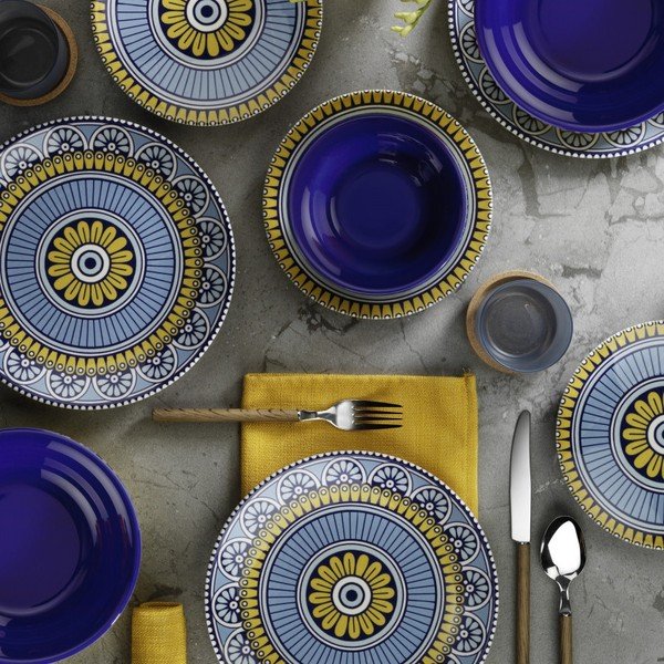 24-dijelni set porculanskog posuđa Kütahya Porselen Mandala-image-1