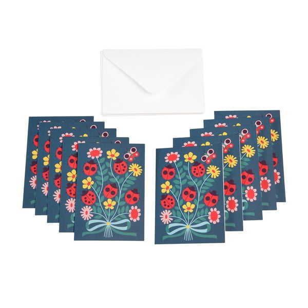 Razglednice u setu od 10 kom Ladybird - Rex London-image-1