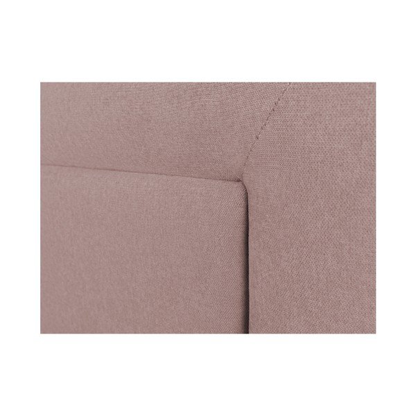 Svijetlo ružičasto uzglavlje Mazzini Sofas Ancona, 180 x 120 cm-image-2