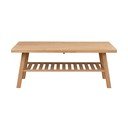 Stol od brušene hrastovine Rowico Brooklyn, 130 x 75 cm