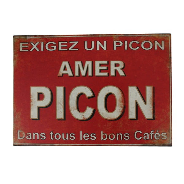 Metalni znak Antic Line Amer Picon