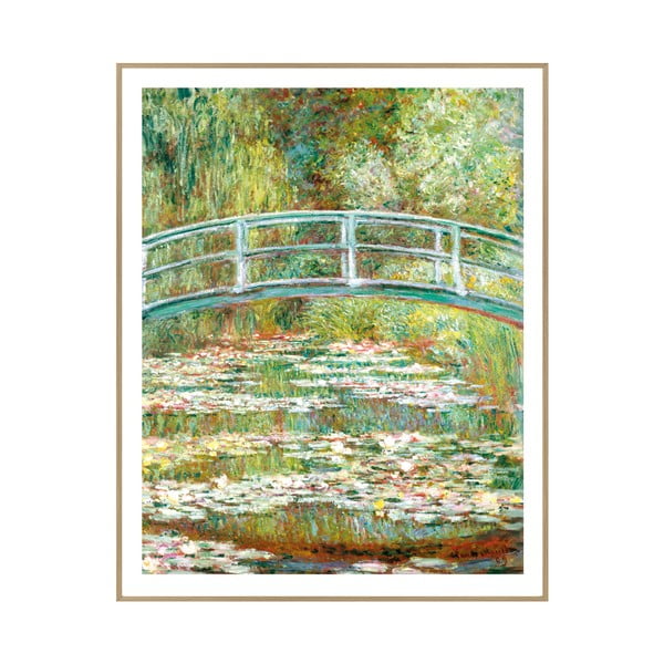 Slika 40x50 cm Monet: Japanese Footbridge – knor